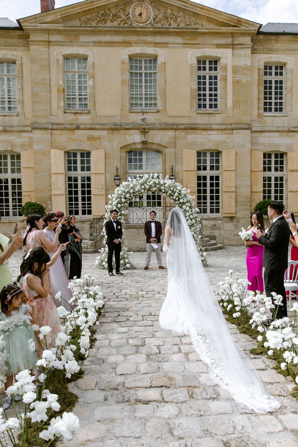 Luxury castle wedding in Hungary for international destination wedding couples