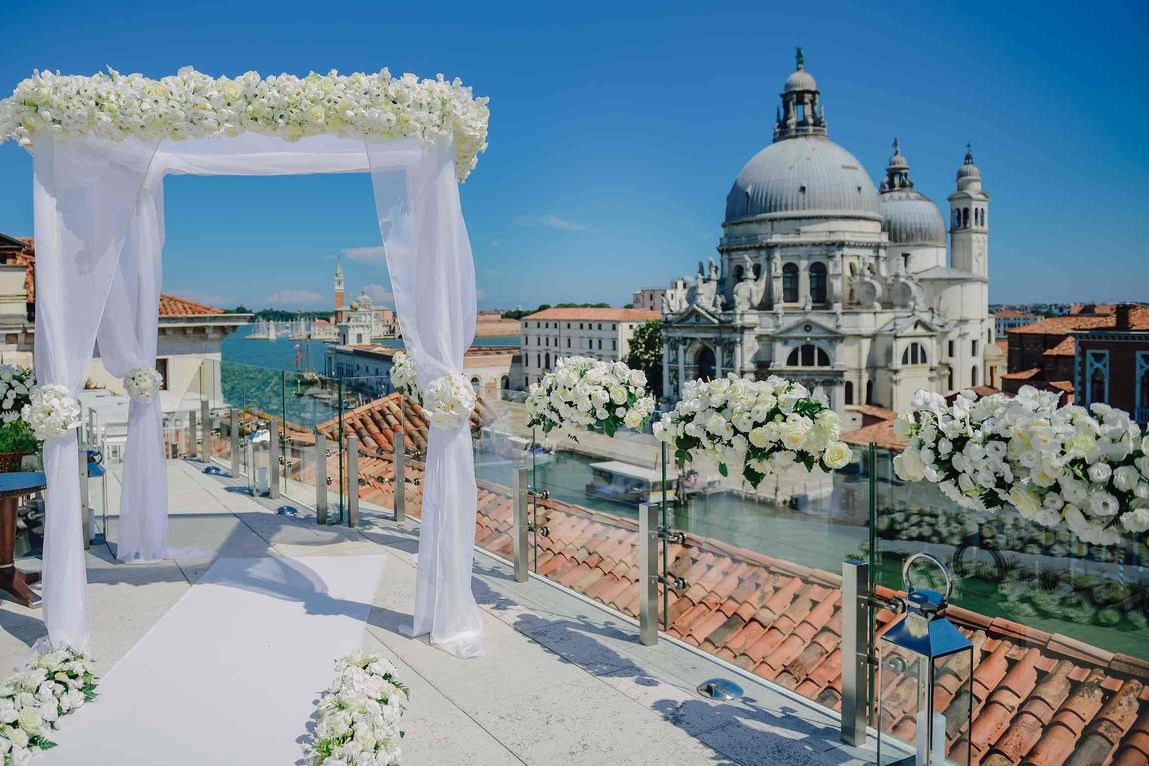 Venice wedding — palazzo details and design