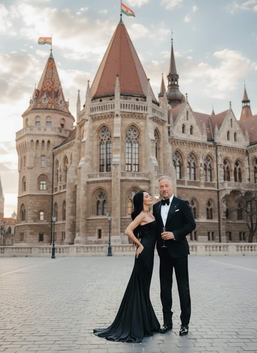 Intimate destination wedding planning in Budapest
